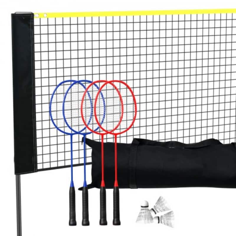 20ft Adjustable Volleyball Net for Badminton, Tennis, and Pickleball
