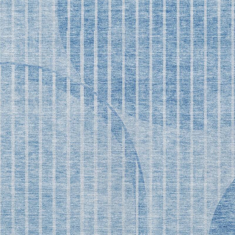 HomeRoots Striped Transitional Rectangle Outdoor Rug
