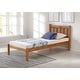 preview thumbnail 1 of 26, Poppy Solid Wood Twin or Full Size Bed Twin Cinnamon - Cinnamon
