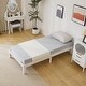 preview thumbnail 2 of 26, Basic Bed Frame Twin Wooden Bed
