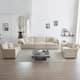 Option Beige 3-Seater Sofa+Accent Chairs*2