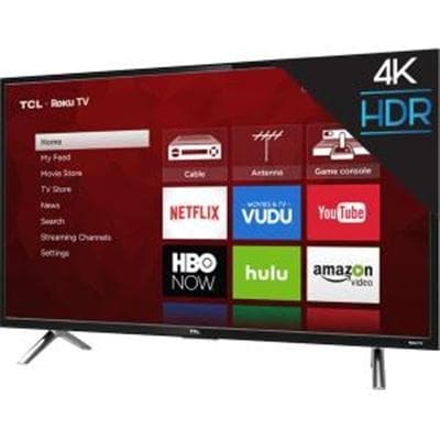 Tcl 55S405 55" Class 4-Series 4K Uhd Hdr Roku Smart Tv