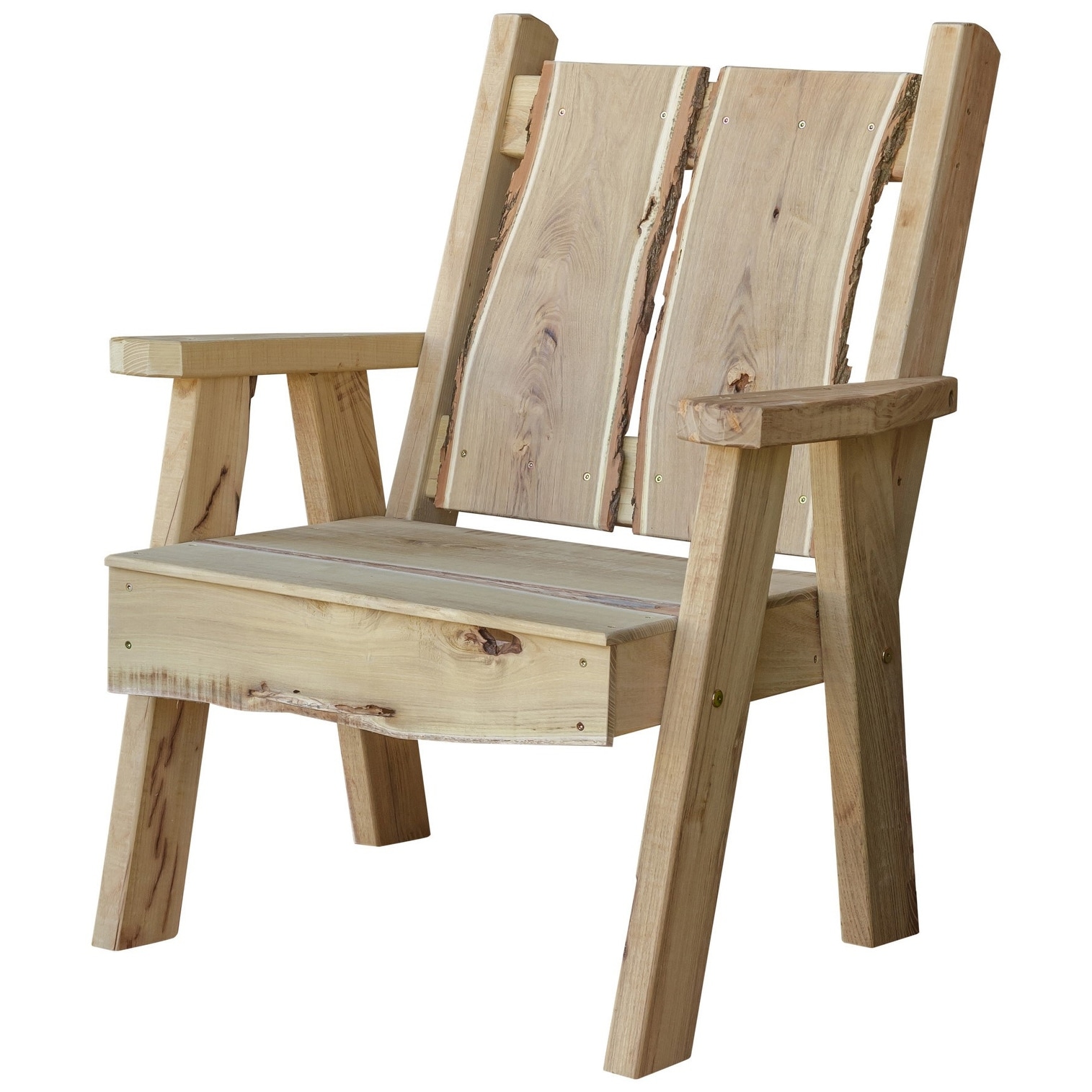 Rustic wood outdoor chairs sales
