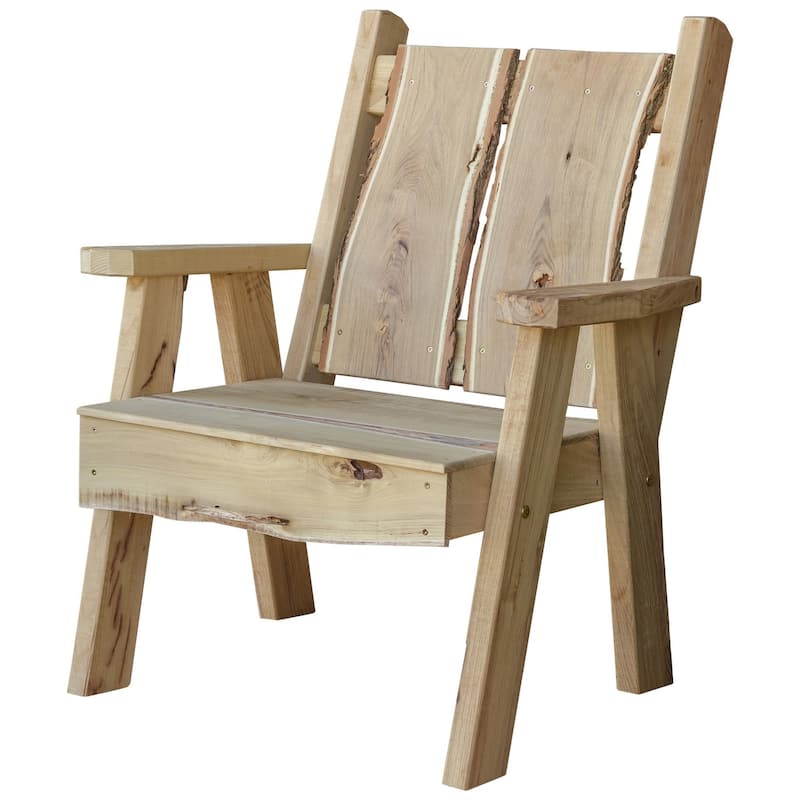 Live Edge Locust Wood Timberland Chair