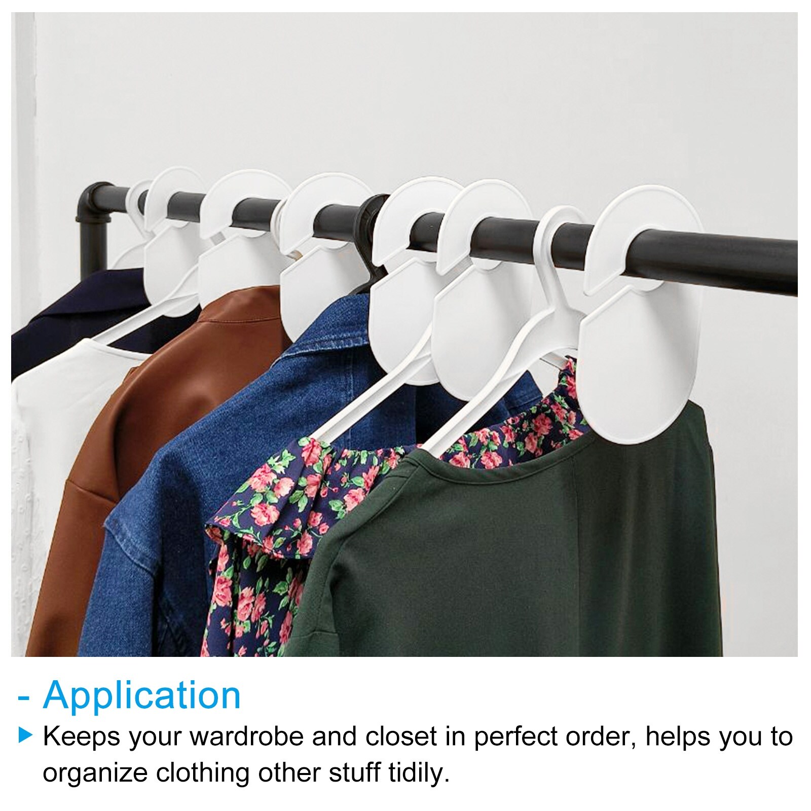 Rectangular size dividers for clothing racks discount