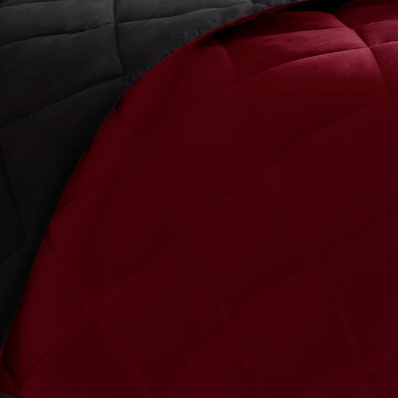 2 Pieces Twin/Twin XL 3M Scotchgard Diamond Quilting Reversible Down Alternative Comforter Set