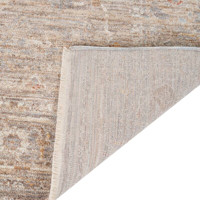 Albany Vintage Power-Loom Blue Area/Runner Rug