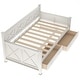 preview thumbnail 11 of 14, Merax X-shaped Decoration Twin Daybed with 2 Large Drawers
