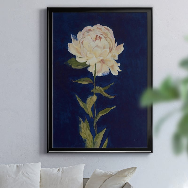 PRETTY AS A PEONY I Premium Framed Canvas - Ready to Hang