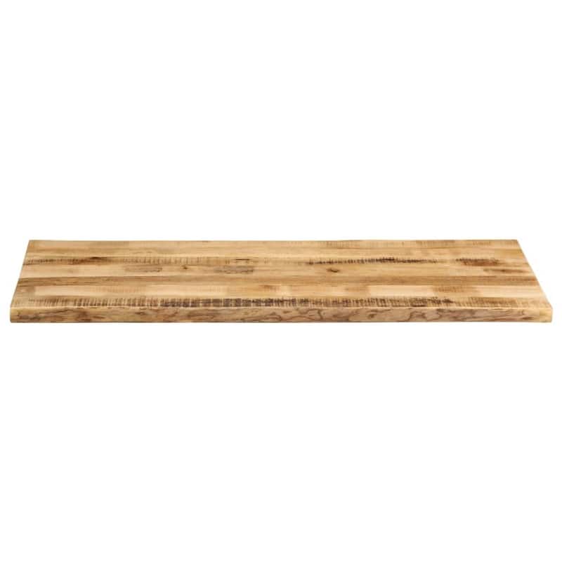 vidaXL Table Top Replacement Board Tabletop Accessory Solid Wood Live Edge