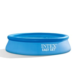 Intex 28106EH 8 X 2 Foot Easy Set Inflatable Circular Vinyl Swimming Pool, Blue - 11.22