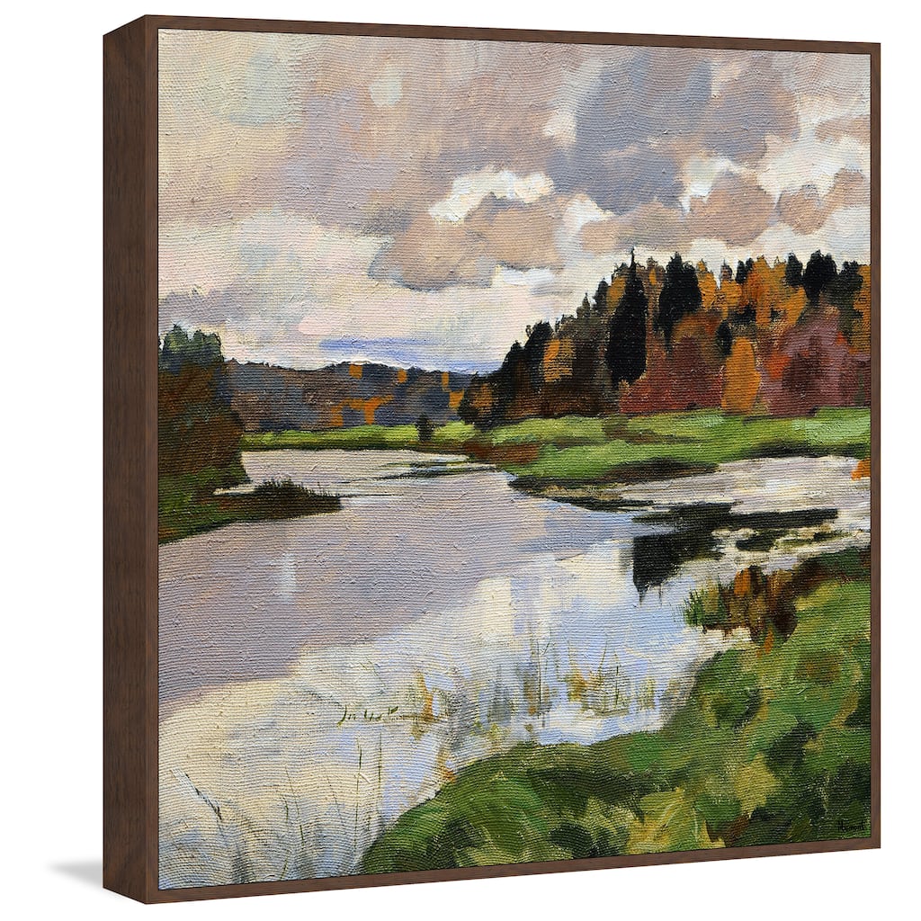 Yes to Adventure Floater Framed Print on Canvas