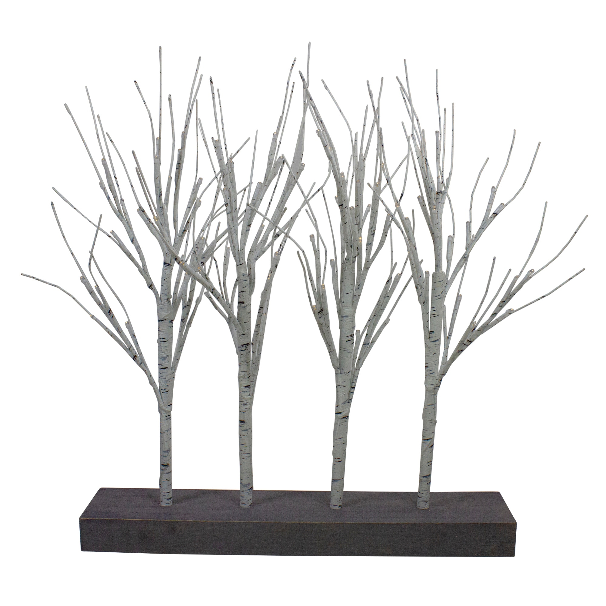 LED Lighted Artificial Birch Branch Christmas Decoration - 20"