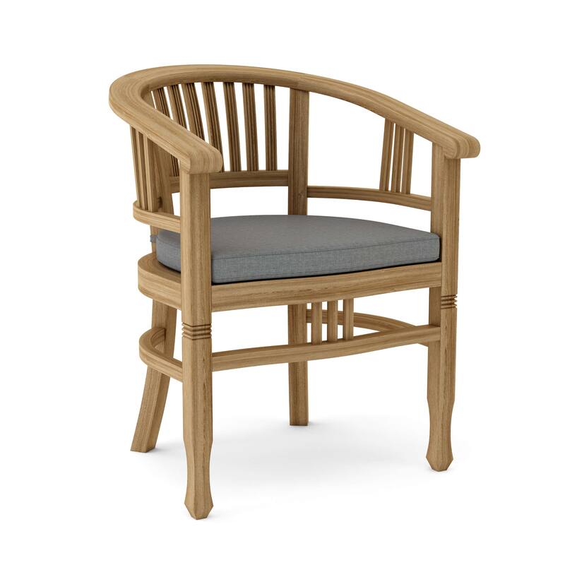 Captain Teak Outdoor Dining Chair - N/A
