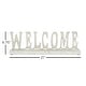 preview thumbnail 6 of 5, Silver Terrazzo Modern Decorative Sign 7 x 21 x 2 - 21 x 2 x 7