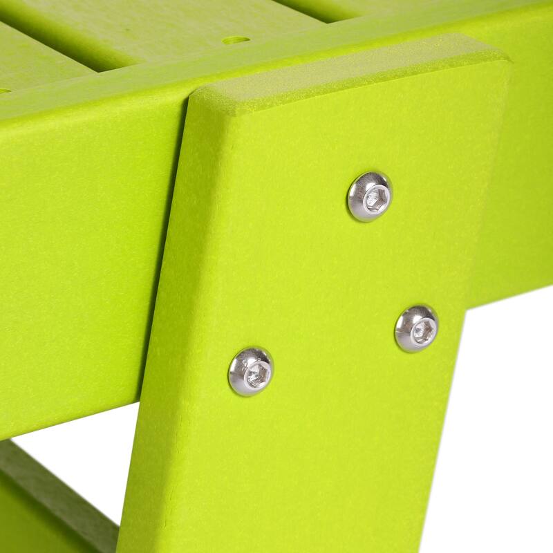 Laguna Hdpe All Weather Outdoor Patio Pool Reclining Chaise Lounge