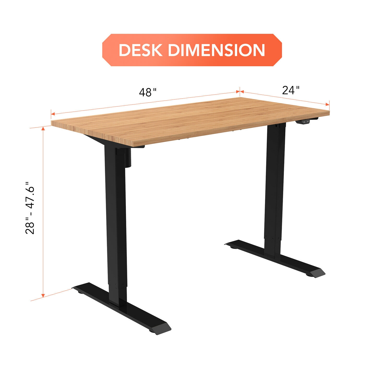 商品画像：Amazon.com: FLEXISPOT Z8 Luxe Oval Leg Dual Motor 3 Stages 3