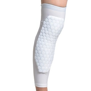 Shop 1pcs Basketball Sport Knee Pad Long Leg Sleeves Honeycomb