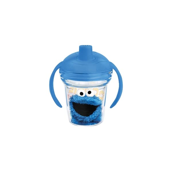Tervis Sesame Street Cookie Monster oz Sippy Cup with lid Bed