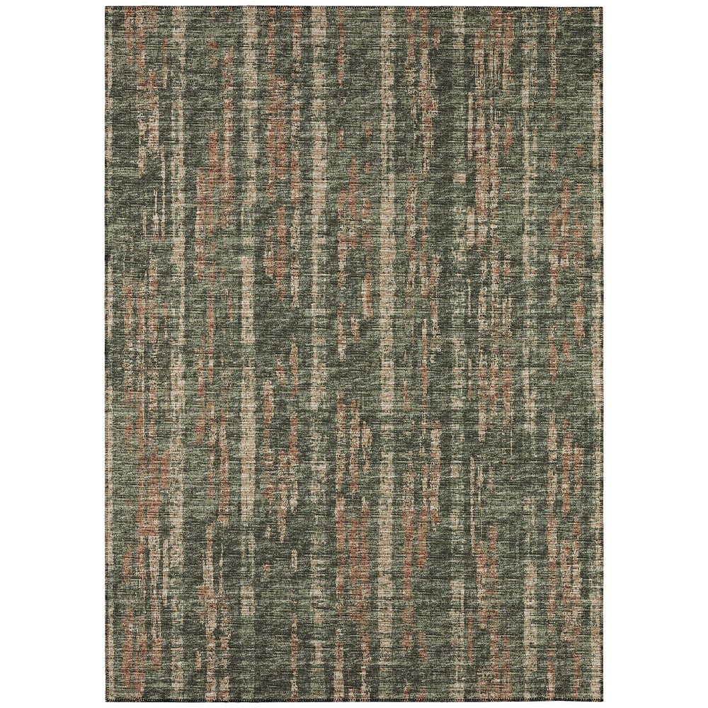 Indoor/Outdoor Rylee Modern Stripes Washable Rug