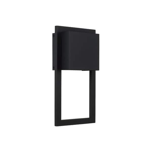 slide 2 of 5, GU Twist Lock 1-Light Outdoor ADA Night Sky Friendly Wall Lantern 8"W x 15"H x 3.75"E