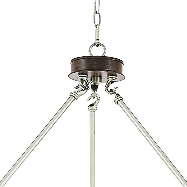 Acroma 15 Light 40 In Modern Farmhouse Wagon Wheel Chandelier-UL