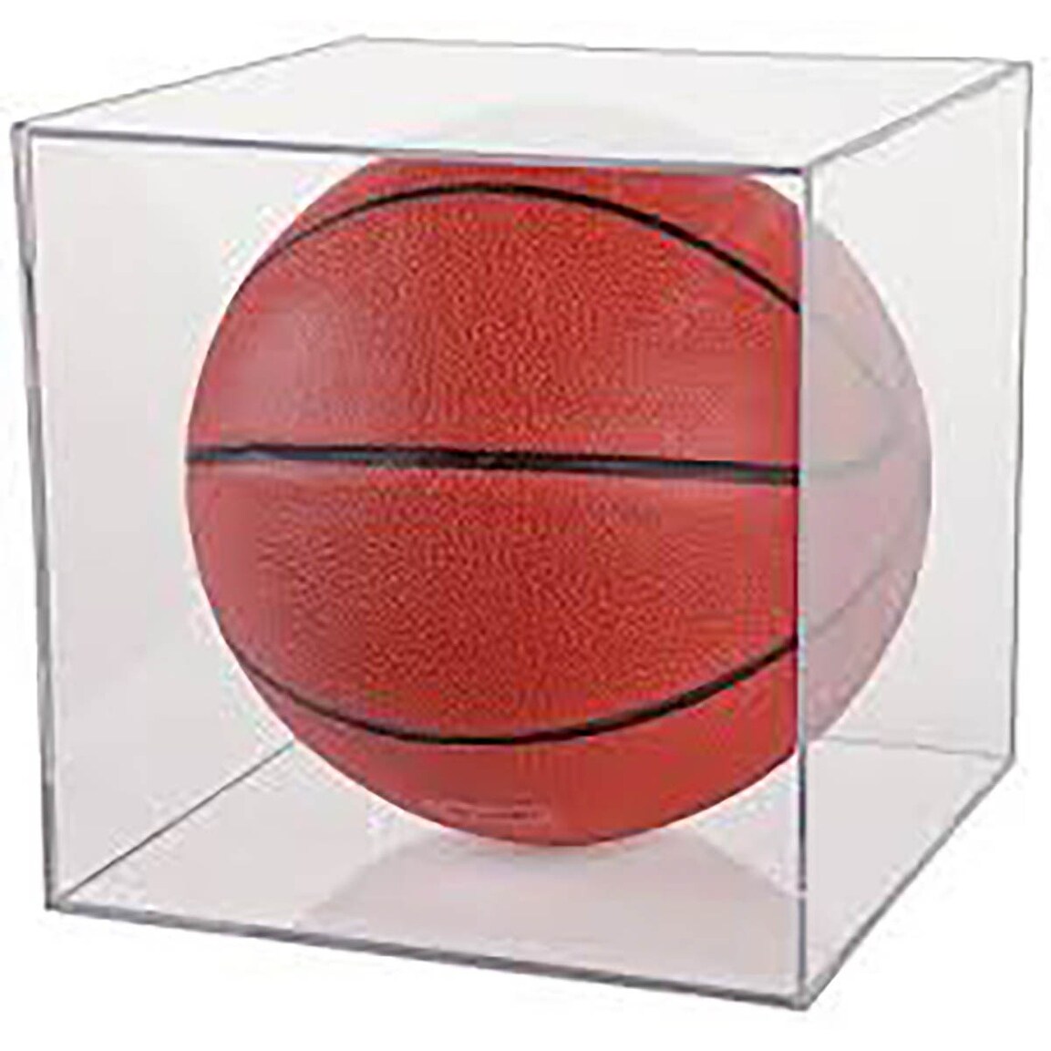 Shop Ballqube Basketball Display Case Cube Holder Overstock