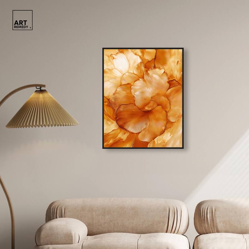 Sunlit Bloom II Canvas by Art Remedy