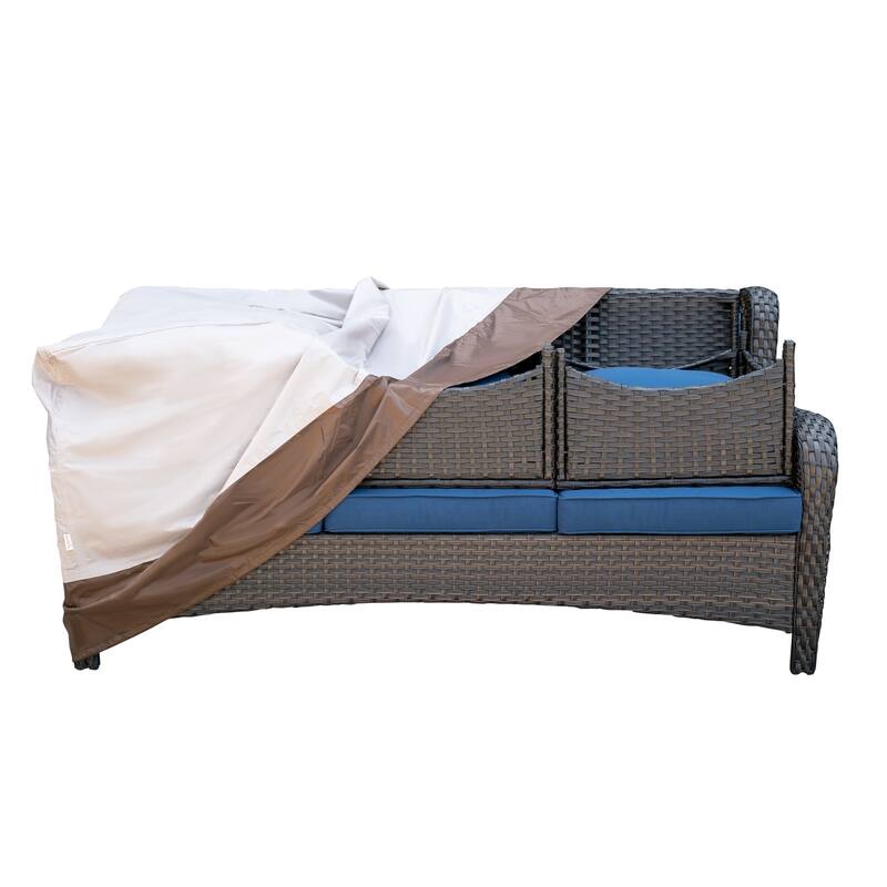 OVIOS Patio Furniture Sofa Chair Protective Cover