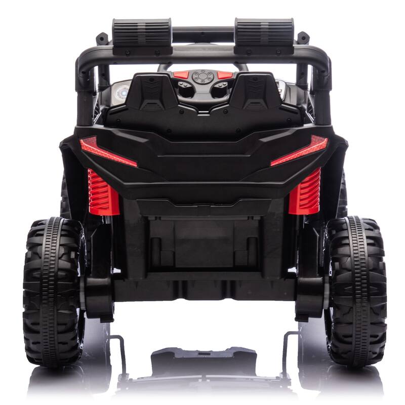 24V 400W Kids Ride On Electric UTV W/Parents Remote Control,Four-Wheel Suspension,LED Lights,Portable Handle