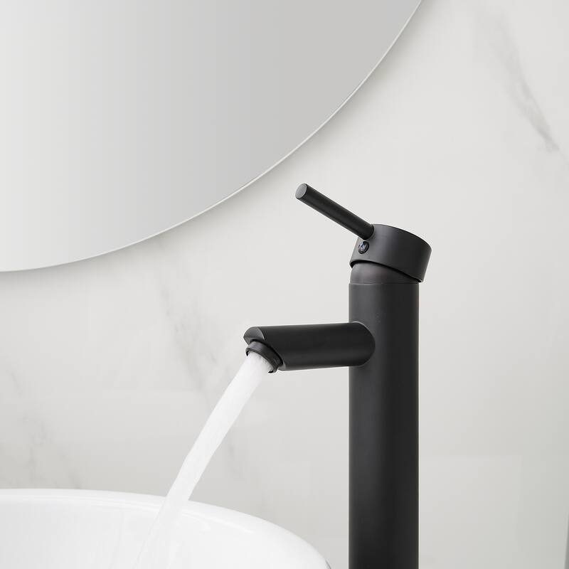 WIZ Single Hole Single Handle Bathroom Vessel Sink Faucet