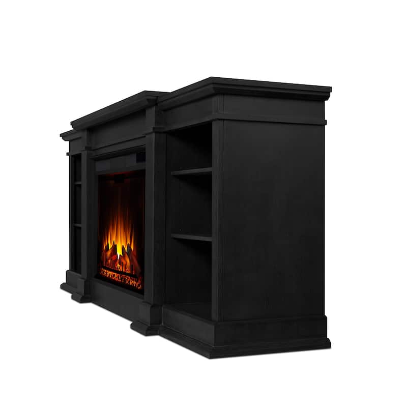 Eliot 81" Grand TV Stand Electric Fireplace by Real Flame