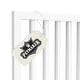 preview thumbnail 6 of 16, 3-Panel Indoor Foldable Dog Gate - 55x24-Inch MDF Freestanding Pet Fence
