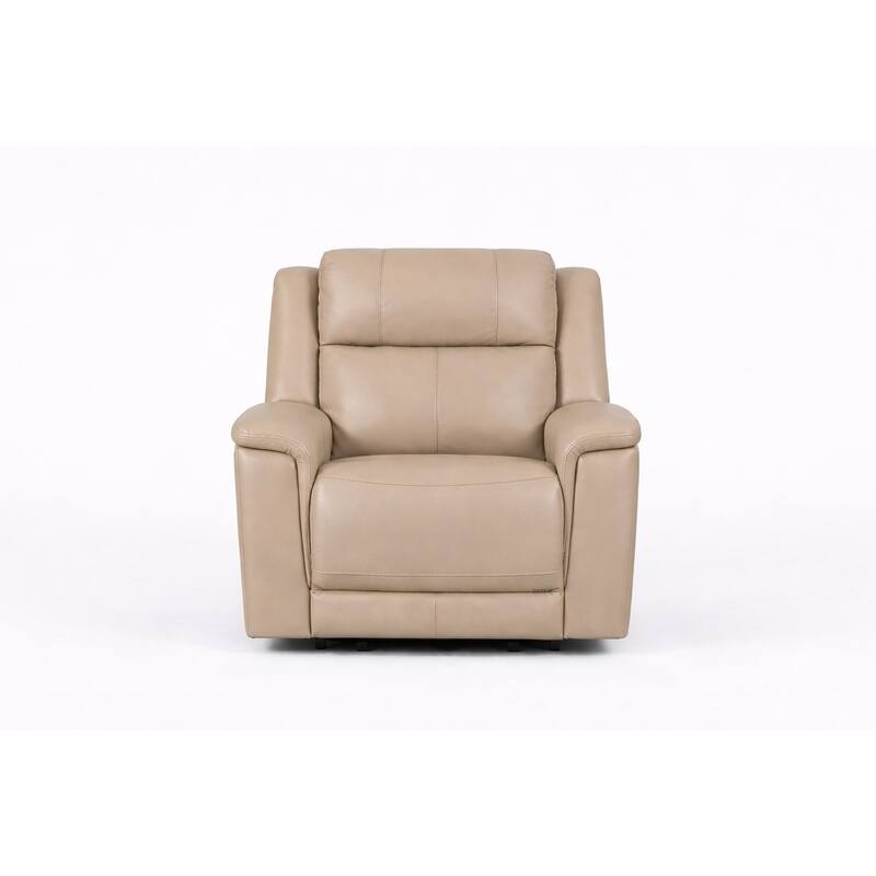 Riley Top Grain Italian Leather Recliner Chair