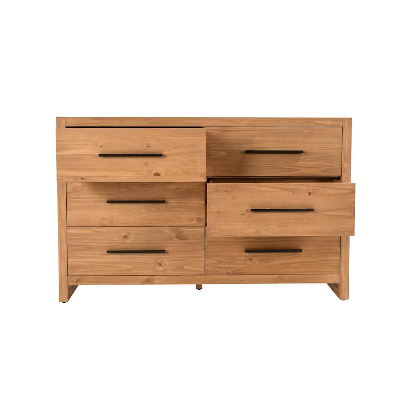 Fenmore 6-Drawer Dresser in Natural by Kosas Home