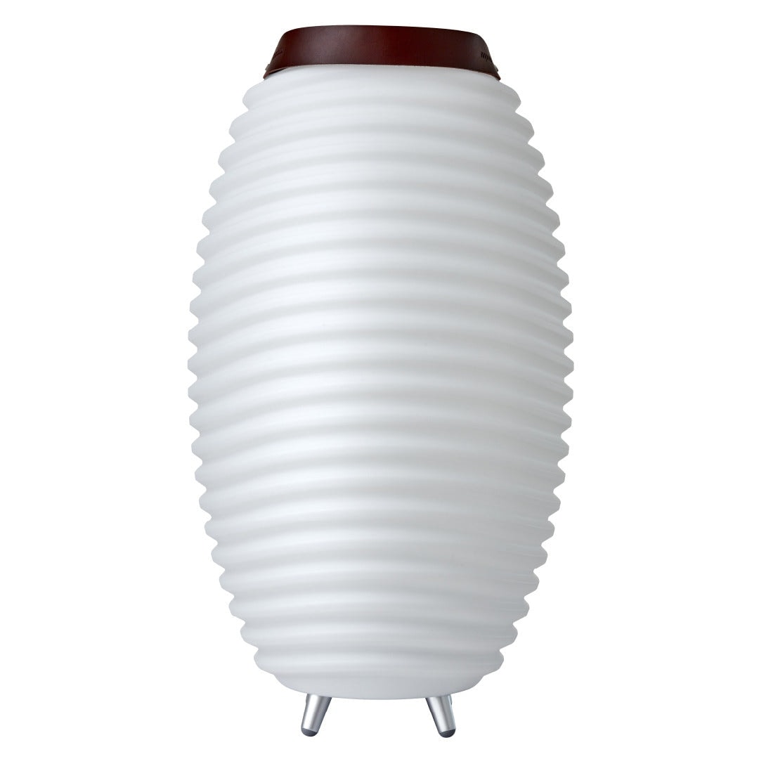 Synergy 65 Lamp, Cordless rechargeable indoor/outdoor speaker Lamp - White
