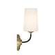 preview thumbnail 5 of 4, Crystorama Lighting Group NIL-70011 Niles 12" Tall Bathroom Sconce