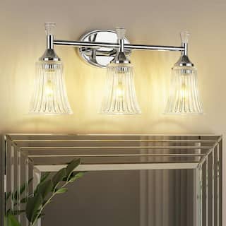 3-Light Bathroom Vanity Lighting Fixtures