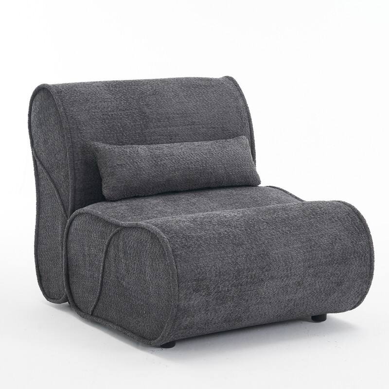 Modern Design Comfortable Single Sofa Chair with Waist Pack Padding