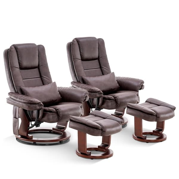 mcombo recliner with ottoman reclining chair with vibration massage Satisfyer App Control Wearable Couple Vibrators Box Set £32.99 main image 0