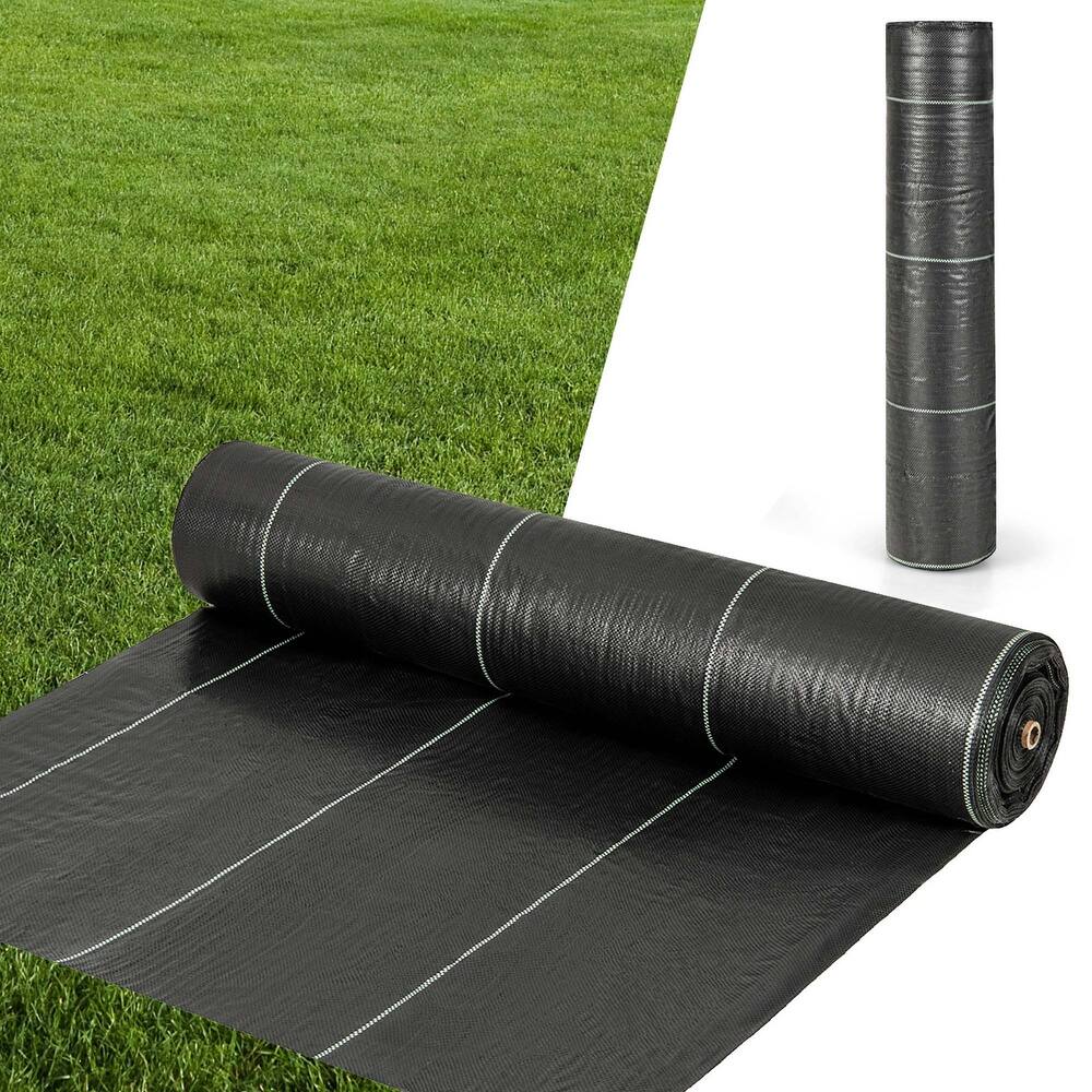 Costway 6.5 x 330FT/4 x 250FT/6 x 300FT Weed Barrier Landscape Fabric
