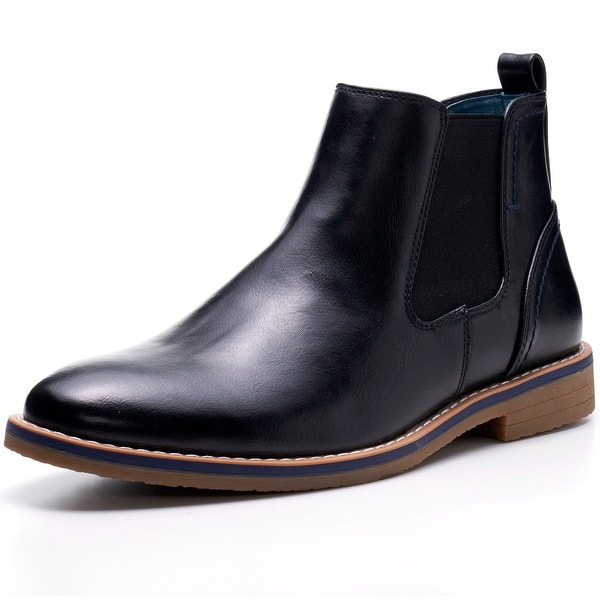 slide 1 of 17, Alpine Swiss Mens Owen Chelsea Boots Pull Up Ankle Boots