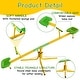preview thumbnail 9 of 18, Upgraded Seesaw,Swiveling 360 Degrees Toddlers Sit and Spin Teeter Totter, Kids Outdoor Play Equipment for Backyard Playground