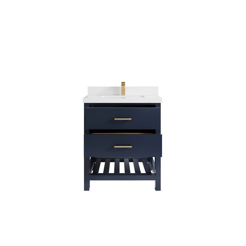 Willow Collections 30 in. W x 22 in. D Parker Single Sink Bathroom Vanity with Countertop
