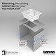 preview thumbnail 61 of 59, Karran Drop-In Quartz Composite 25 in. Single Bowl Kitchen Sink Kit