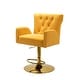 preview thumbnail 70 of 74, Loreto Tufted Velvet Swivel chair with Adjustable Height