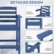 preview thumbnail 13 of 19, Vrakae Outdoor Adirondack Bar Stool Chairs (Set of 2)