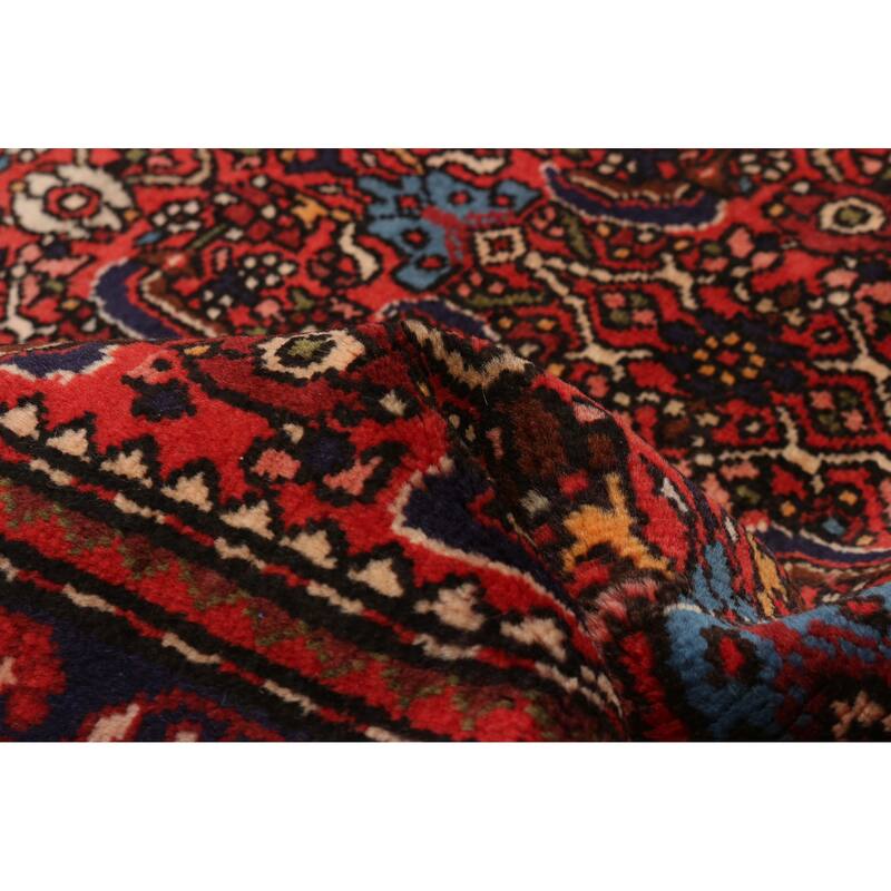 ECARPETGALLERY Hand-knotted Andelz Red Wool Rug - 3'8 x 9'6