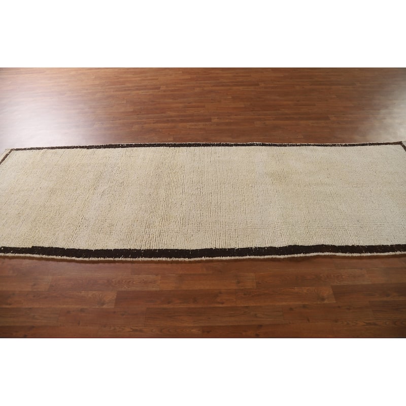 Anatolian Runner Rug Handmade Turkish Tribal Wool Carpet - 3'4"x 10'3"