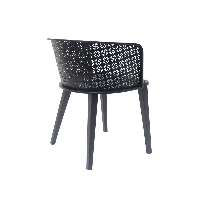Milan Outdoor Dining Chair(Set of 2)